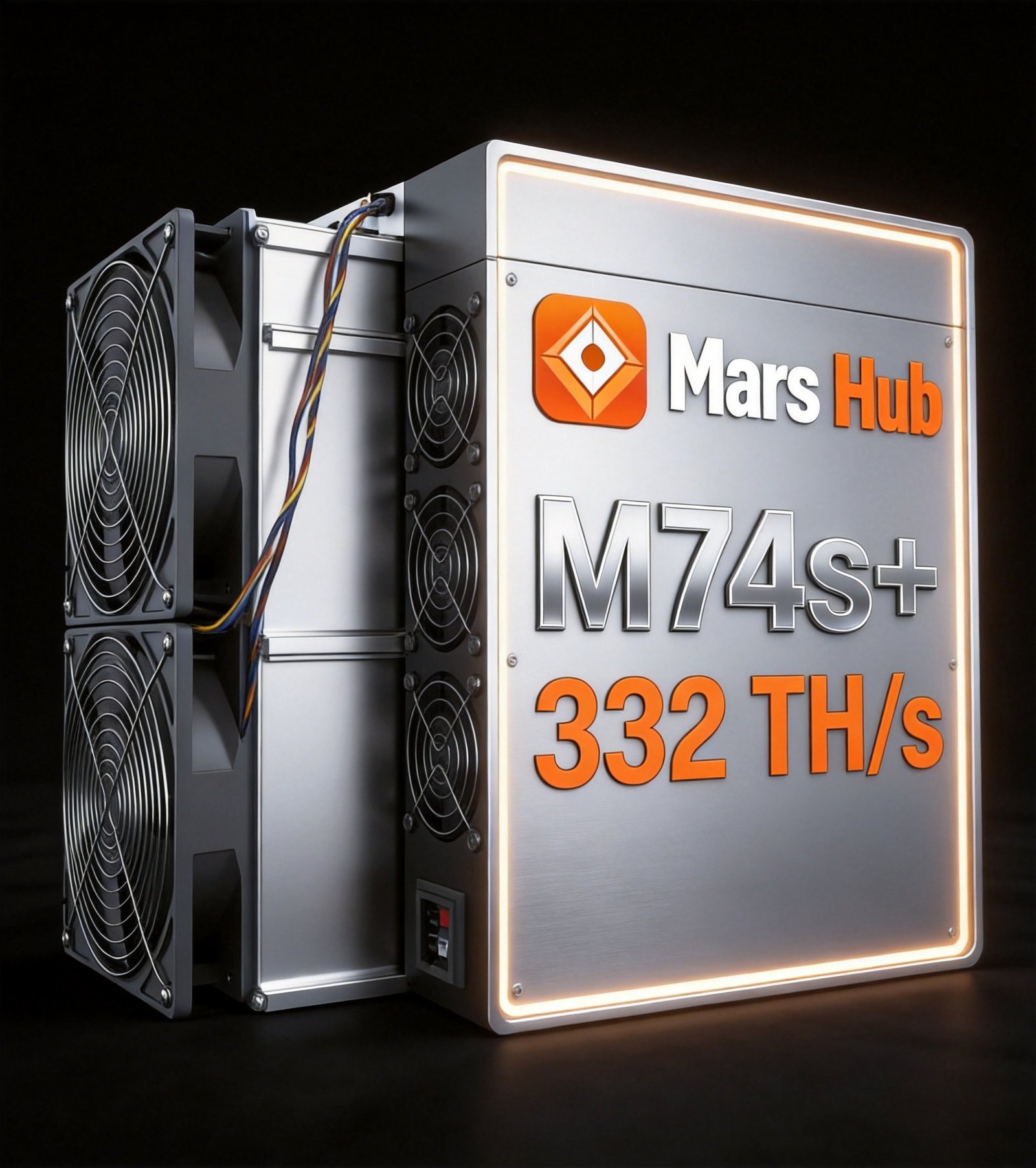 Whatsminer M74s+ 332 TH/s
